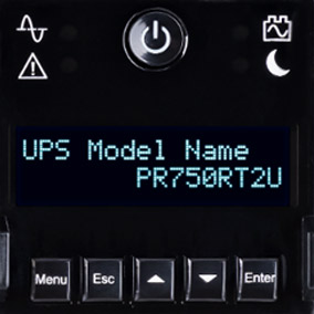 Multi function LCD close up