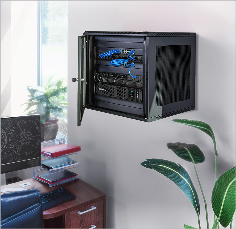 Short depth rackmount lifestyle